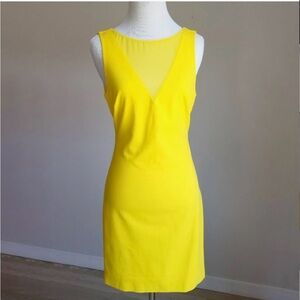 Zara Yellow Sleeveless Dress